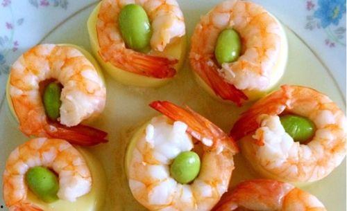 蜜瓜爆浆虾仁怎么吃的视频